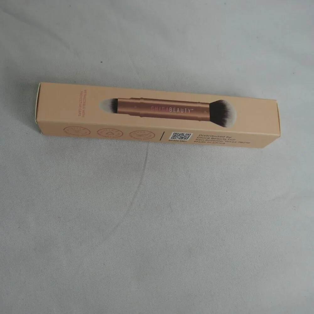 Chica Beauty Dual Ended Complexion Brush NIB